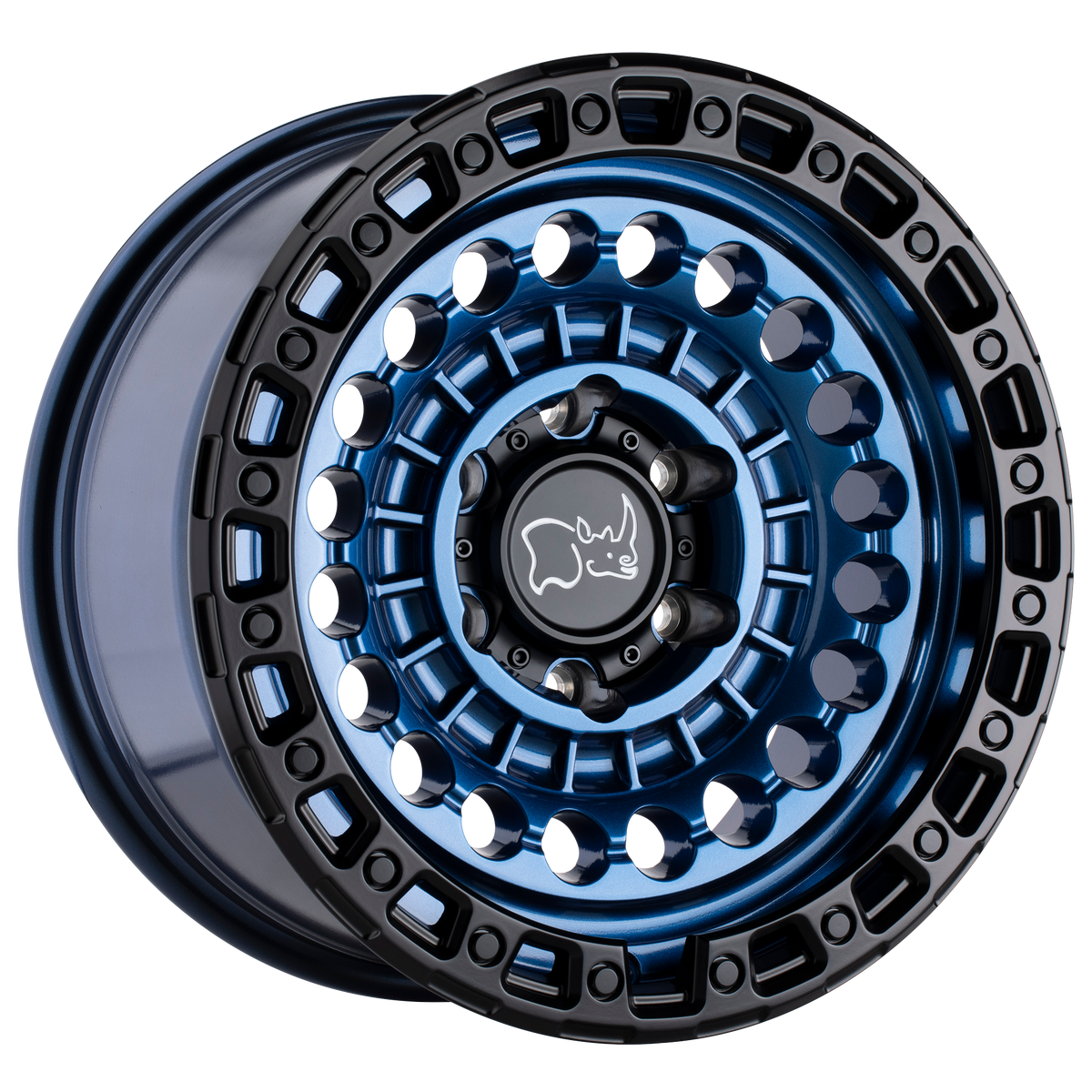 Black Rhino Wheels Sentinel Cobalt Blue with Black Ring