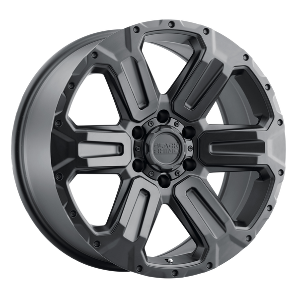 Black Rhino Wheels Wanaka Matte Black