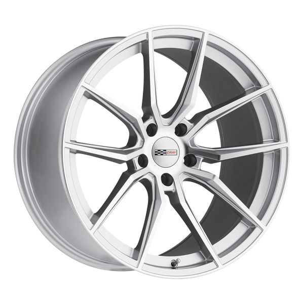 Cray Wheels Spider Silver with Mirror Cut Face