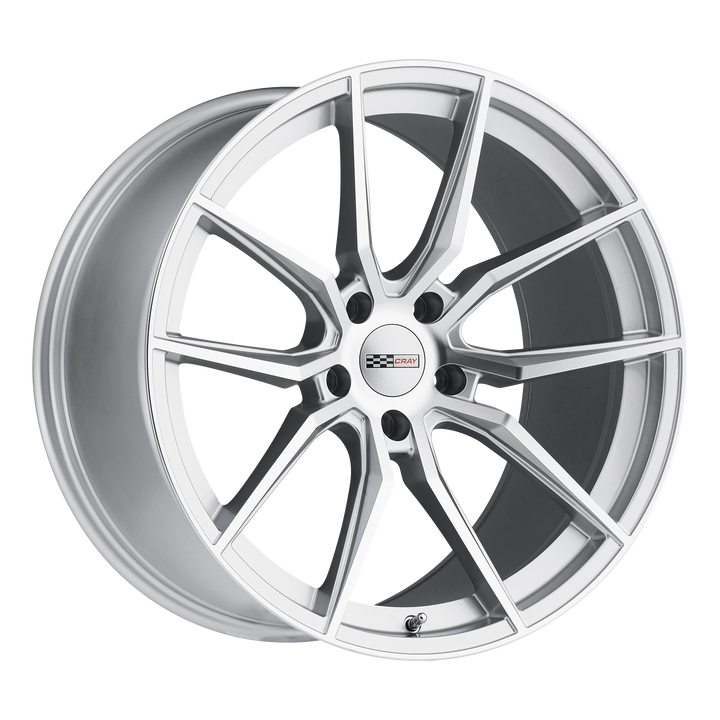 Cray Wheels Spider Silver with Mirror Cut Face