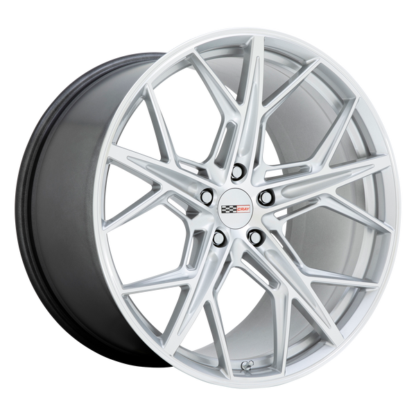 Cray Wheels Hammerhead Gloss Silver with Mirror Cut Face