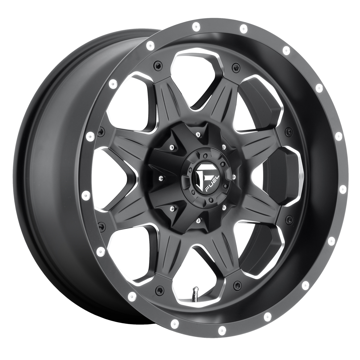 Fuel Off-Road Wheels D534 Boost Matte Black Milled