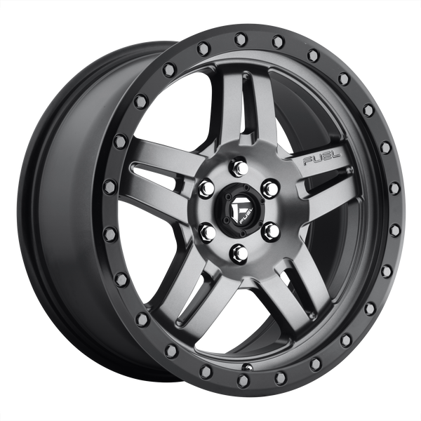 Fuel Off-Road Wheels D557 Anza Utv Matte Gunmetal Black Bead Ring