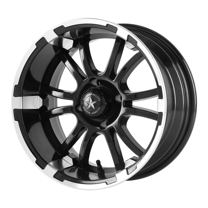 Fairway Alloys Wheels FA132 Sixer Utv Machined Matte Black
