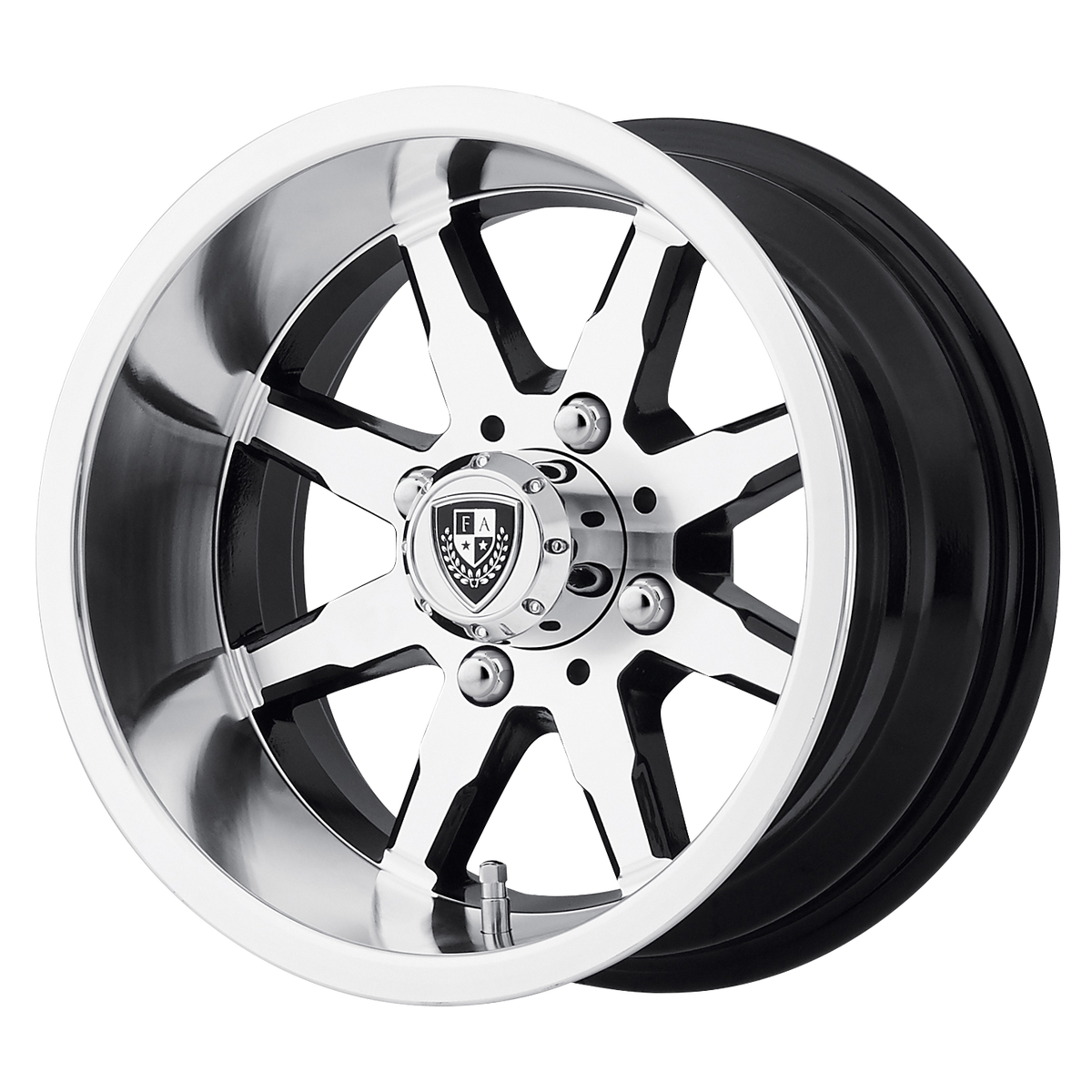 Fairway Alloys Wheels FA141 Shift Utv Machined Gloss Black