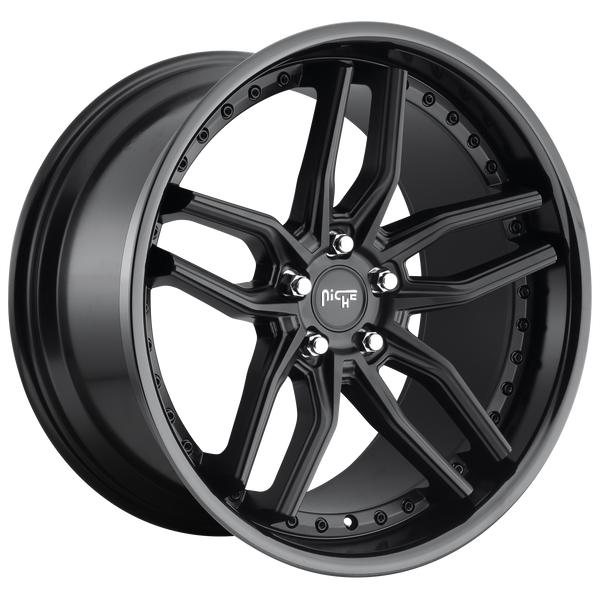 Niche Wheels M194 Methos Gloss Black Matte Black