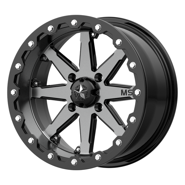 MSA Offroad Wheels M21 Lok Utv Beadlock Charcoal