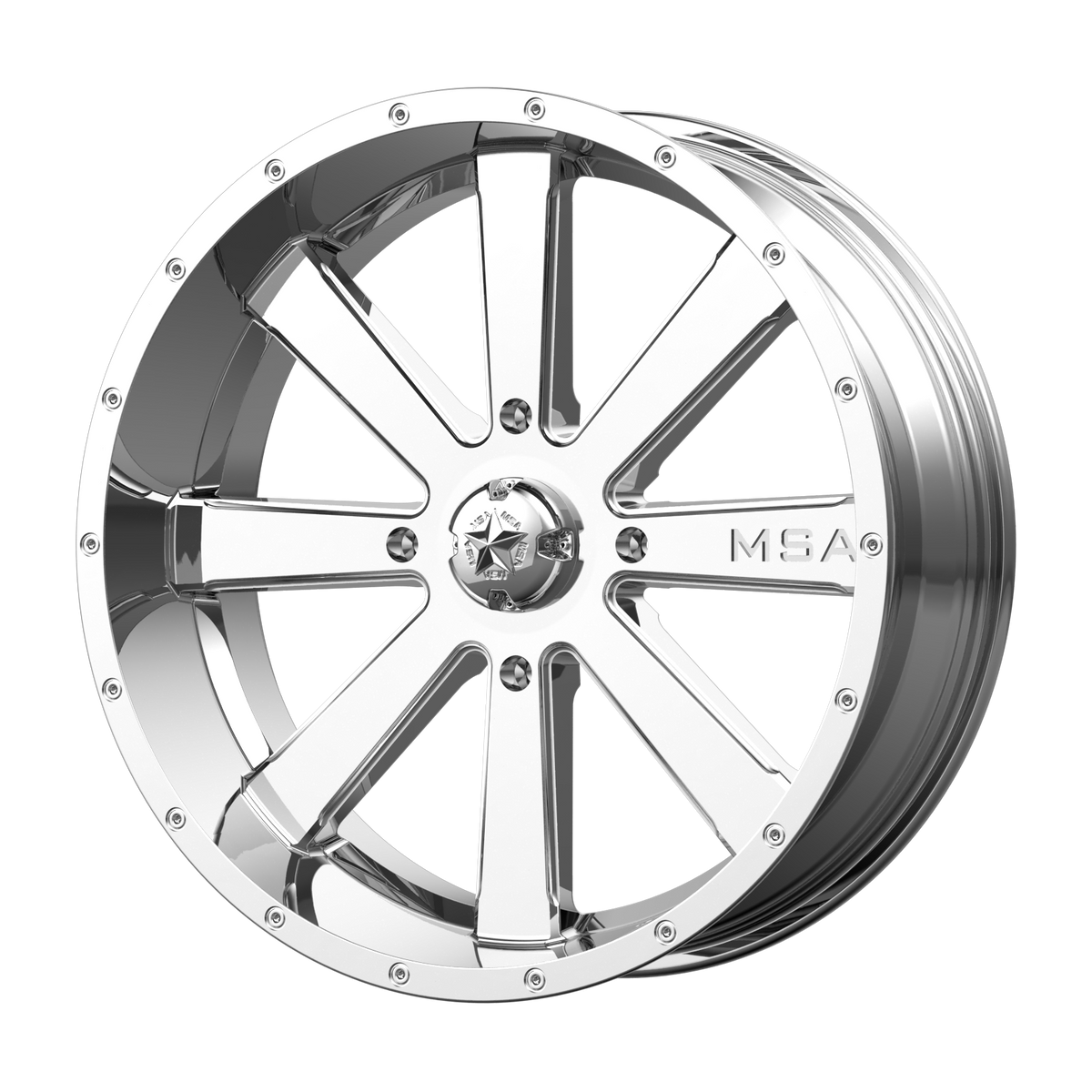 MSA Offroad Wheels M34 Flash Utv Chrome