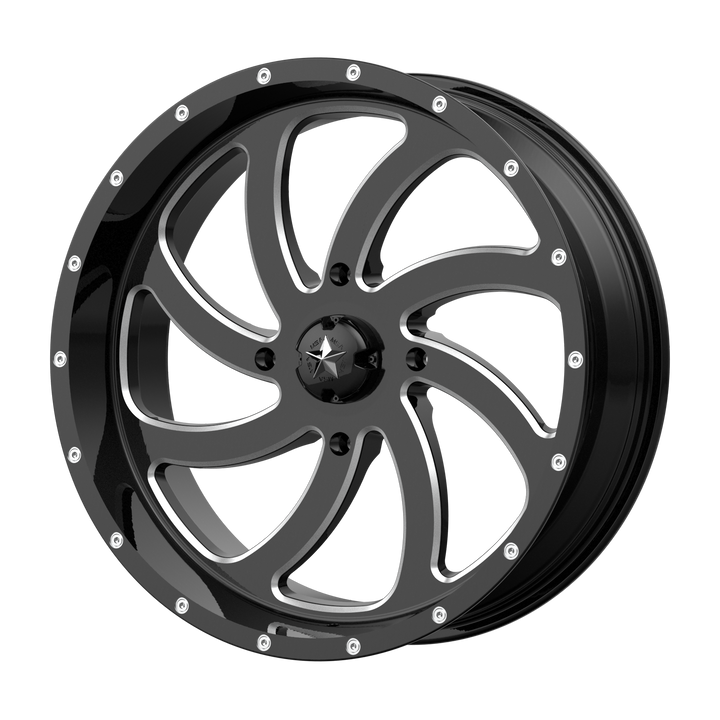 MSA Offroad Wheels M36 Switch Utv Gloss Black Milled