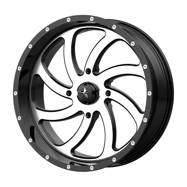 MSA Offroad Wheels M36 Switch Utv Machined Gloss Black