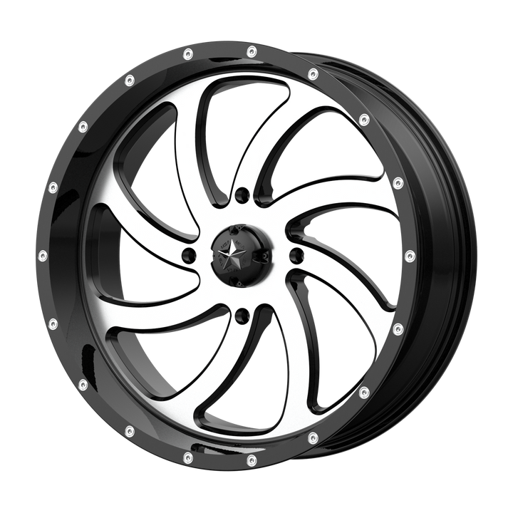 MSA Offroad Wheels M36 Switch Utv Machined Gloss Black