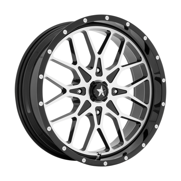 MSA Offroad Wheels M45 Portal Utv Gloss Black Machined