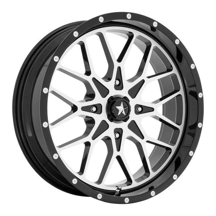 MSA Offroad Wheels M45 Portal Utv Gloss Black Machined