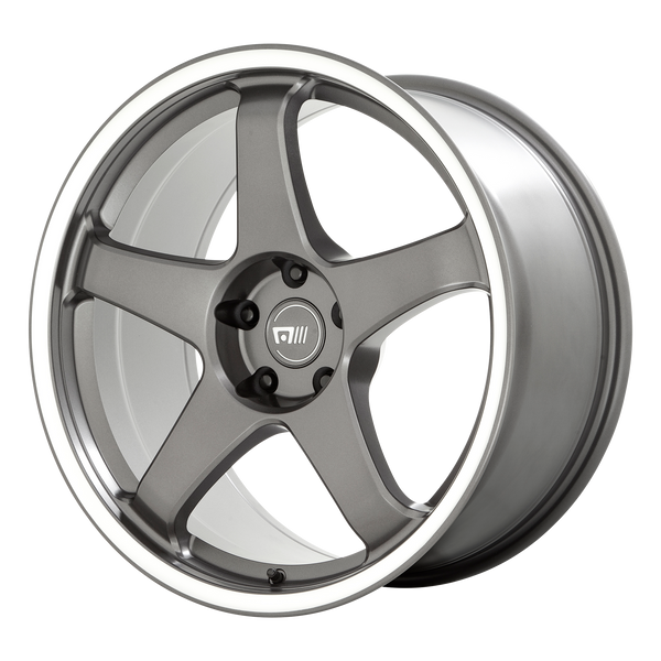 Motegi Racing Wheels MR151 CS5 Gunmetal with Machined Lip
