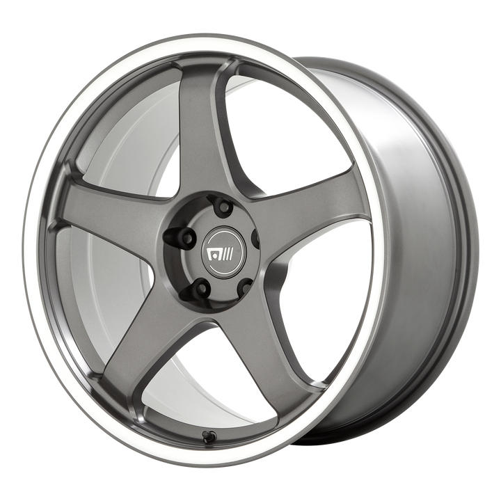 Motegi Racing Wheels MR151 CS5 Gunmetal with Machined Lip