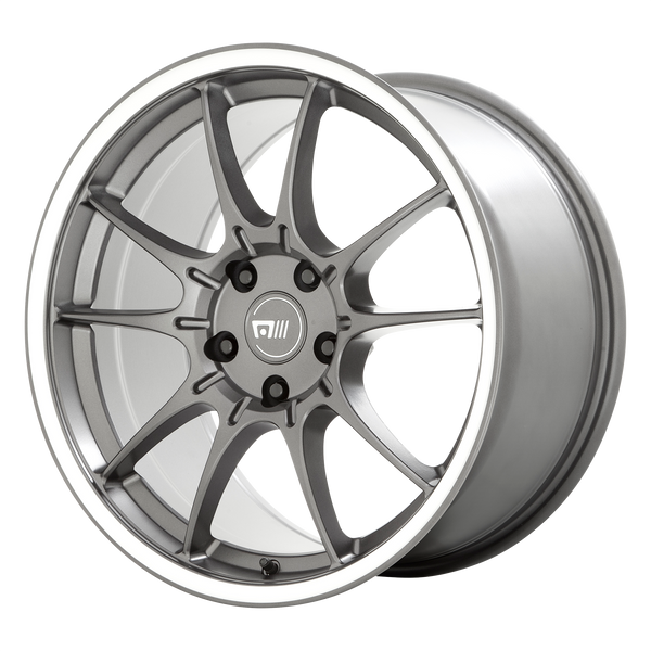 Motegi Racing Wheels MR152 SS5 Gunmetal with Machined Lip