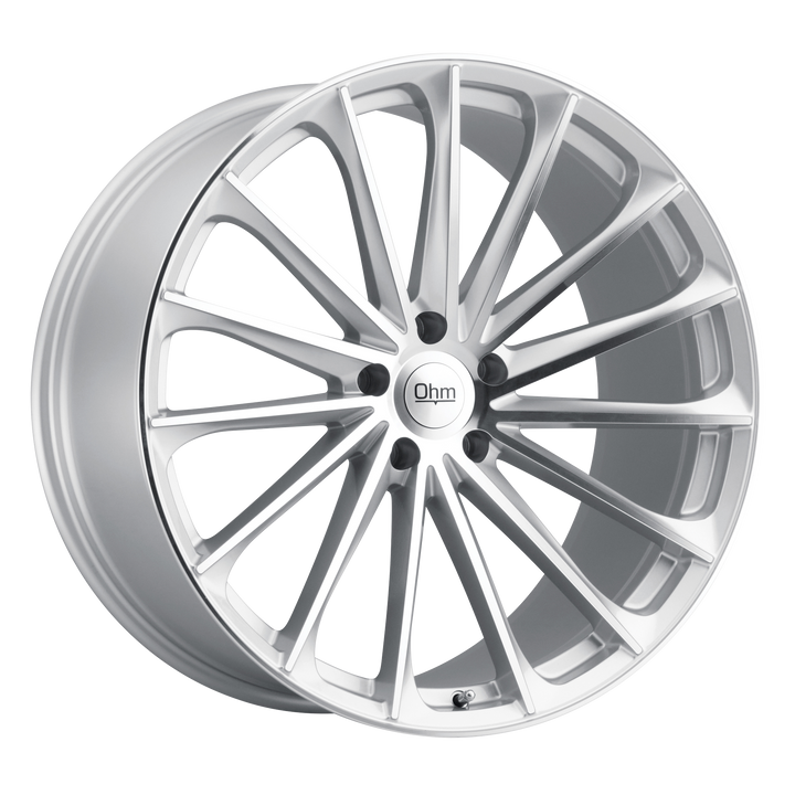 OHM Wheels Proton Silver with Mirror Face