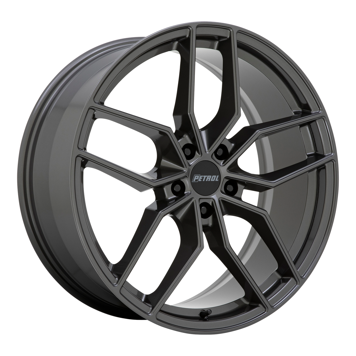 Petrol Wheels P5C Gloss Gunmetal
