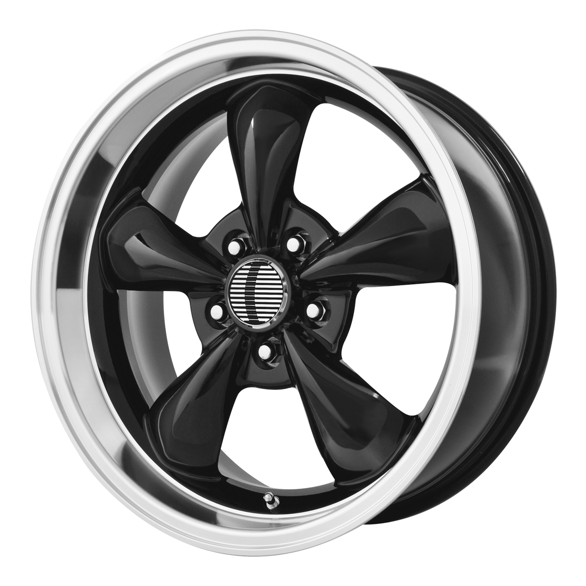 Performance Replicas Wheels PR106 Gloss Black with Machined Lip