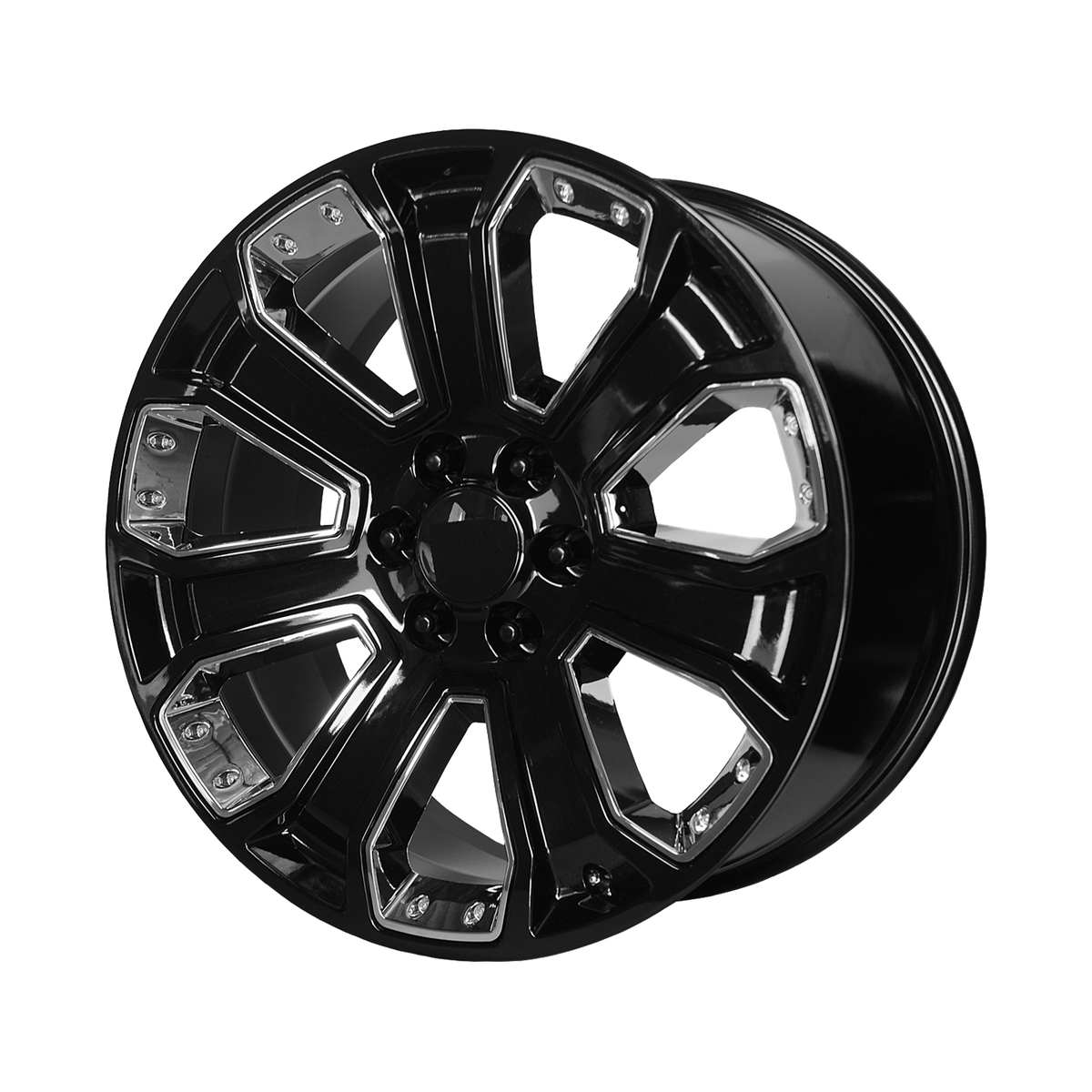 Performance Replicas Wheels PR113 Gloss Black with Accents
