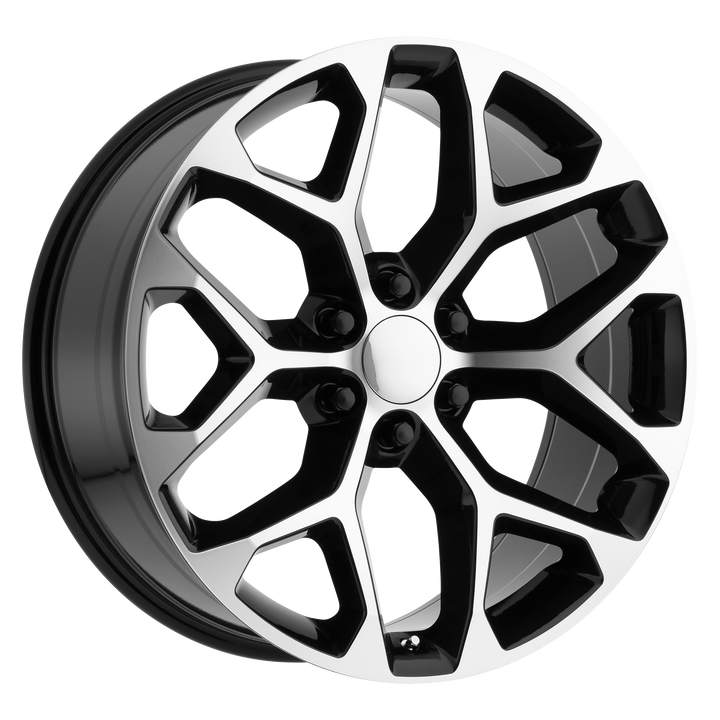 Performance Replicas Wheels PR176 Gloss Black Machined