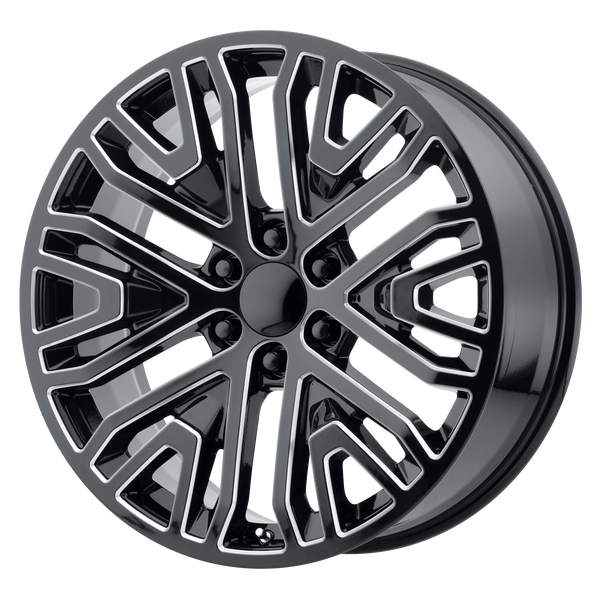 Performance Replicas Wheels PR197 Gloss Black Milled