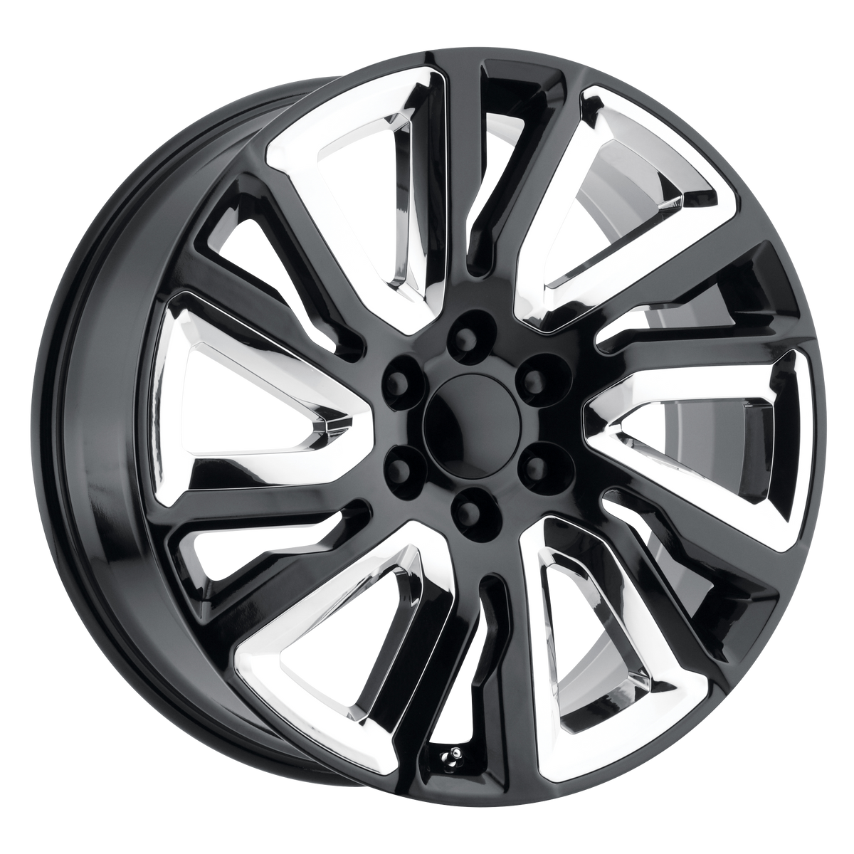 Performance Replicas Wheels PR202 Gloss Black with Accents