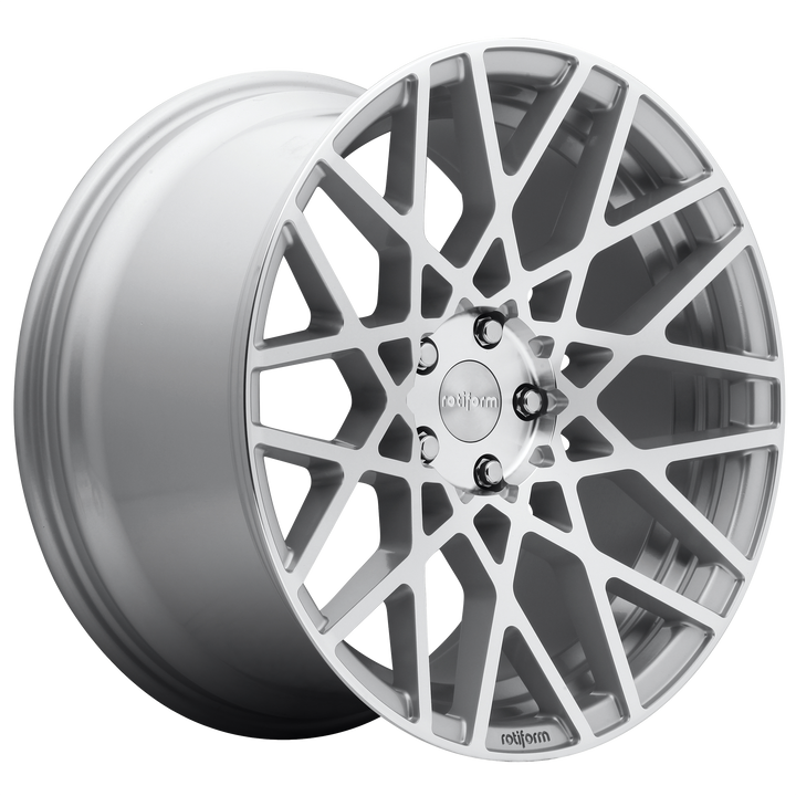 Rotiform Wheels R110 Blq Gloss Silver Machined