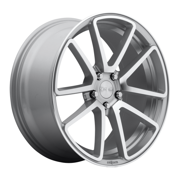 Rotiform Wheels R120 Spf Gloss Silver Machined