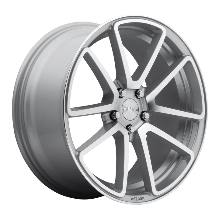 Rotiform Wheels R120 Spf Gloss Silver Machined