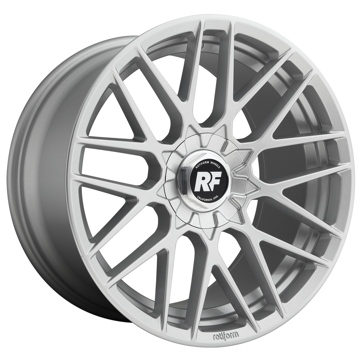 Rotiform Wheels R140 Rse Gloss Silver