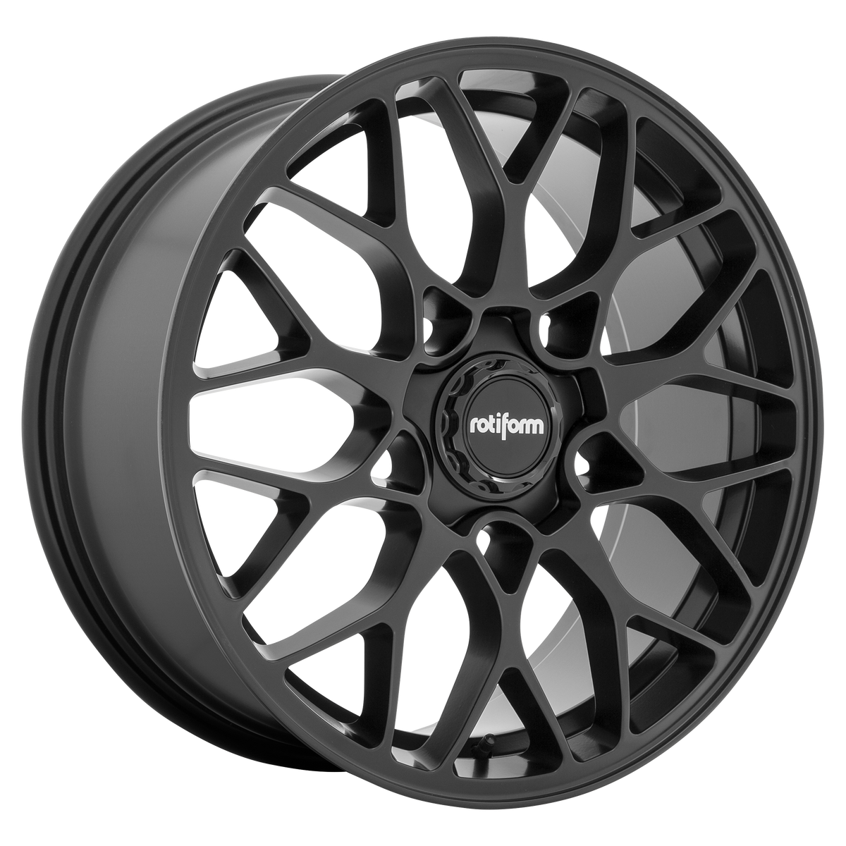 Rotiform Wheels R190 Sgn Matte Black