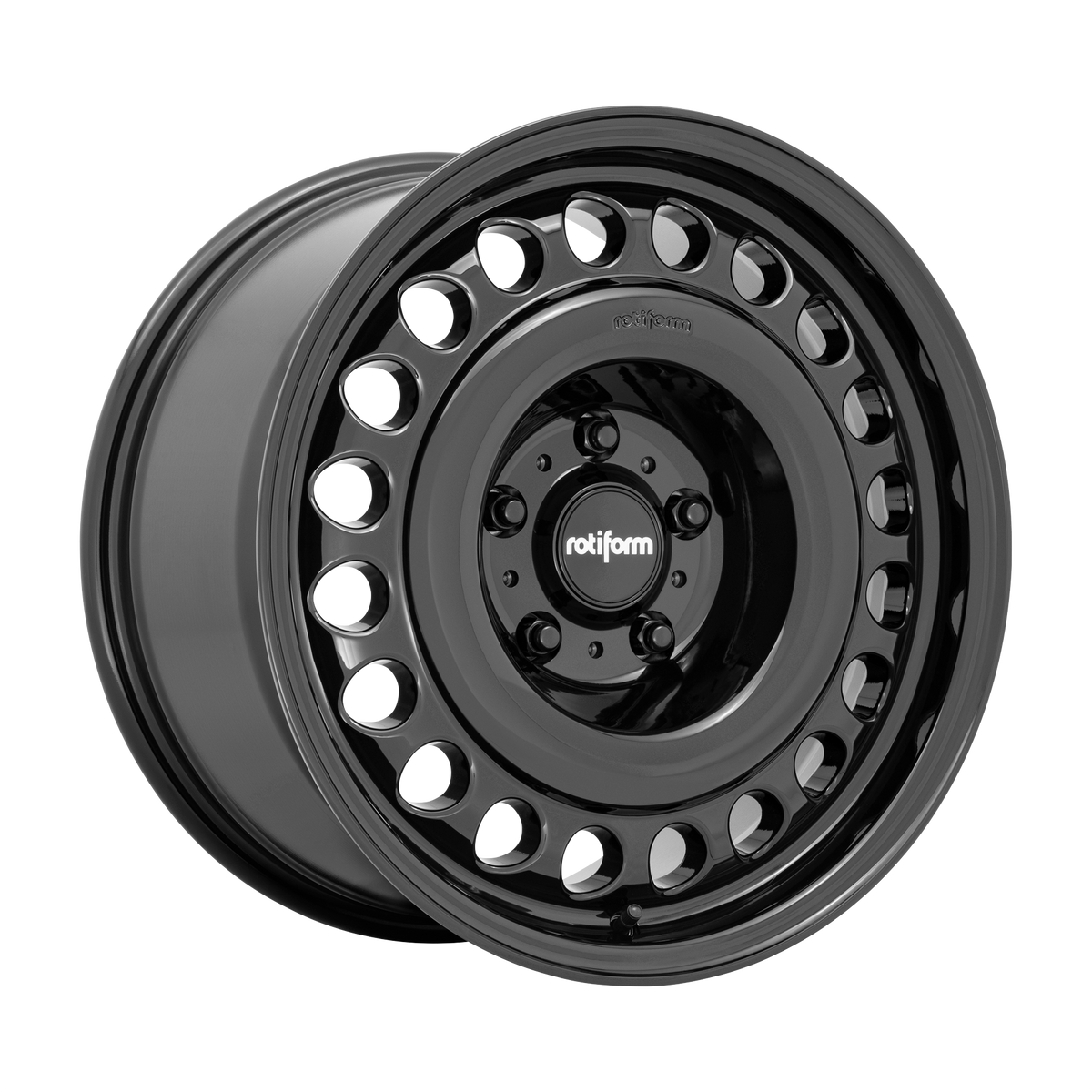 Rotiform Wheels R191 Stl Gloss Black