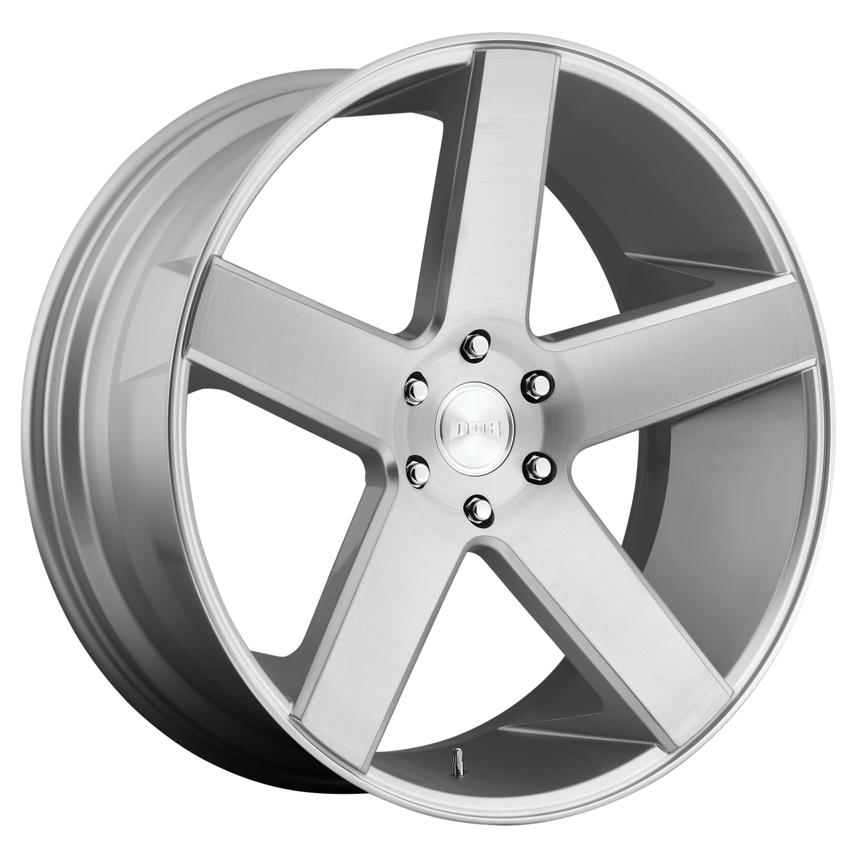 DUB Wheels S218 Baller Gloss Silver Brushed