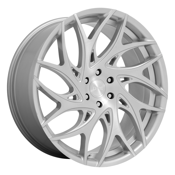 DUB Wheels S261 G.o.a.t. Silver Brushed Face