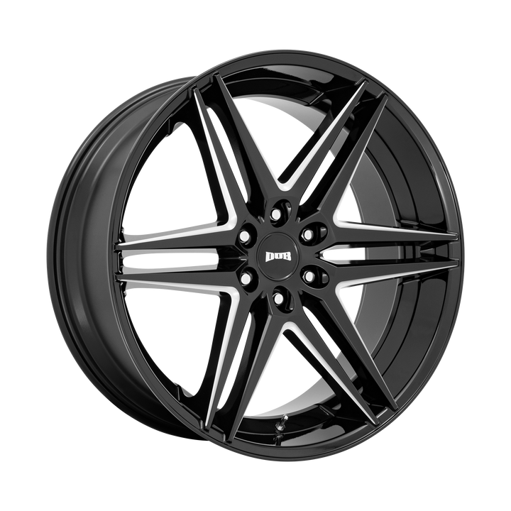 DUB Wheels S267 Dirty Dog Gloss Black Milled