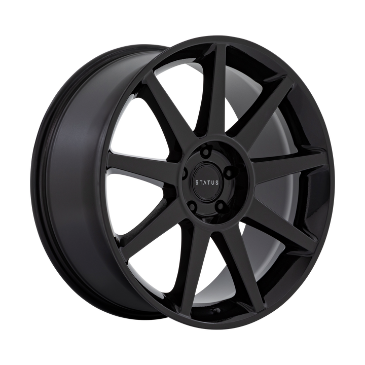 Status Wheels Mammoth Gloss Black