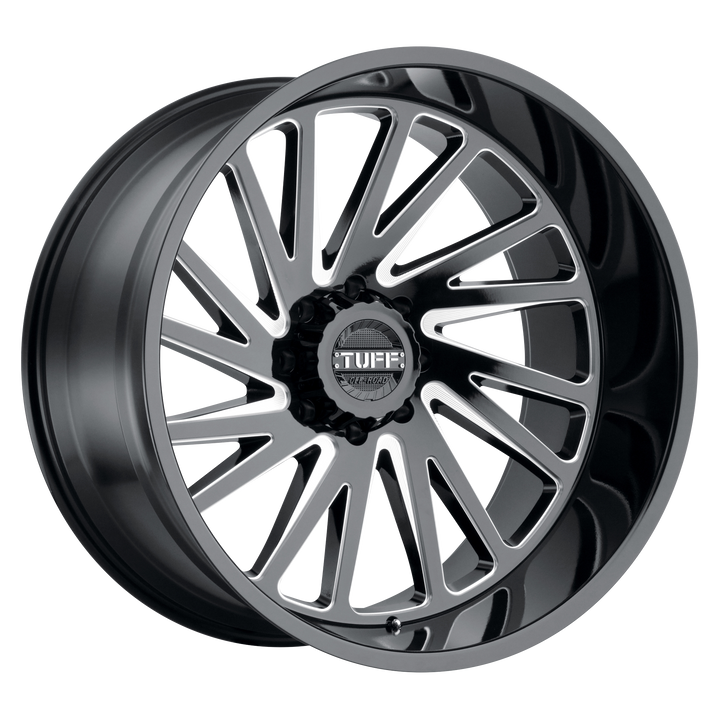 Tuff Wheels T2A Gloss Black Milled
