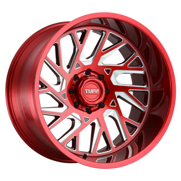 Tuff Wheels T4B Candy Red Milled