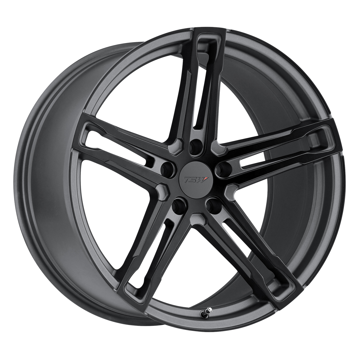 TSW Wheels Mechanica Matte Gunmetal with Matte Black Face