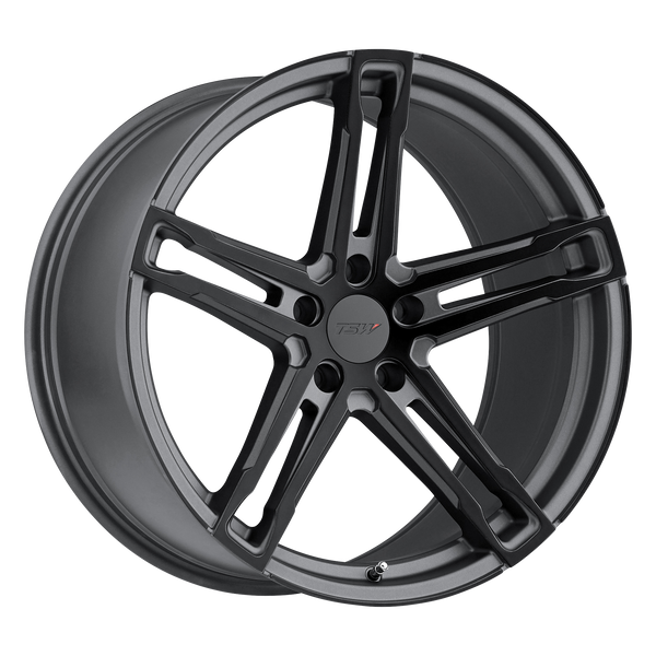 TSW Wheels Mechanica Matte Gunmetal with Matte Black Face