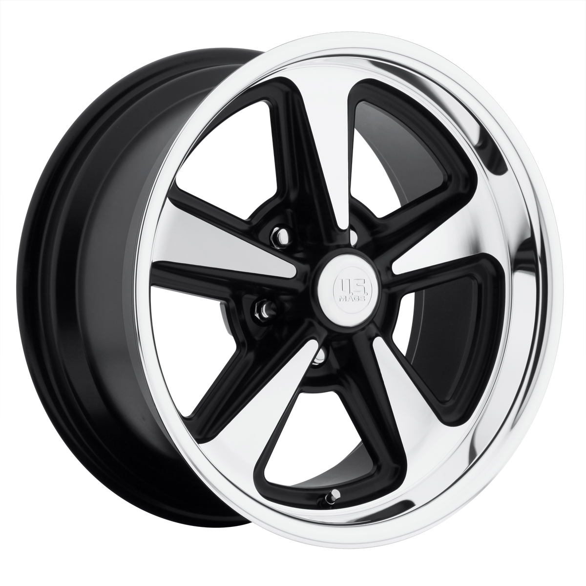 US Mags Wheels U109 Bandit Matte Black Machined
