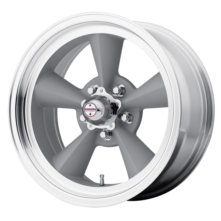 American Racing Wheels VN309 Tt O Vintage Silver with Machined Lip