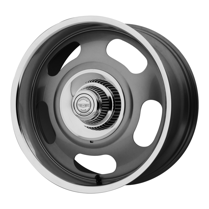 American Racing Wheels VN506 Rally Mag Gray Center with Polished Lip