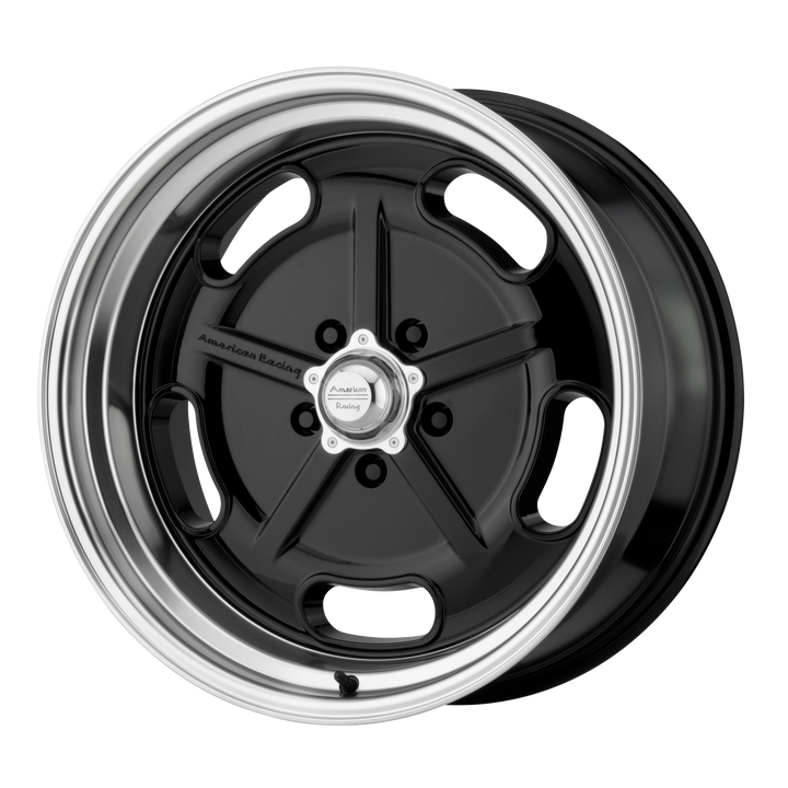 American Racing Wheels VN511 Salt Flat Gloss Black with Diamond Cut Lip
