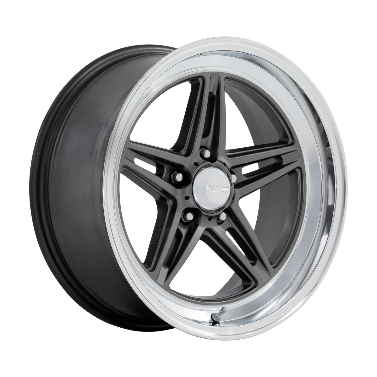 American Racing Wheels VN514 Groove Anthracite with Diamond Cut Lip