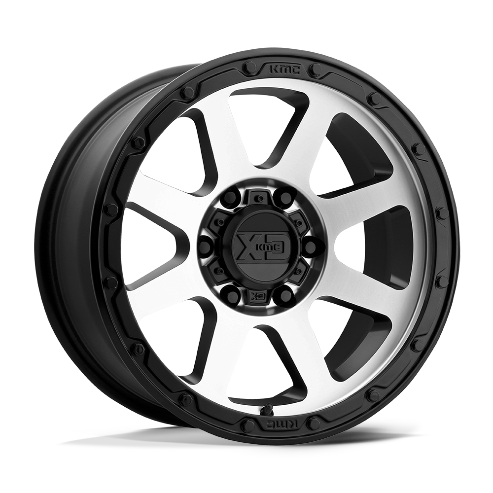 XD Series Wheels XD134 Addict 2 Matte Black Machined