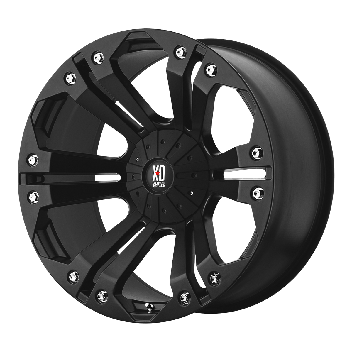 XD Series Wheels XD778 Monster Matte Black