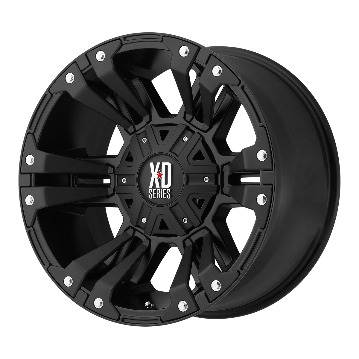 XD Series Wheels XD822 Monster Ii Matte Black