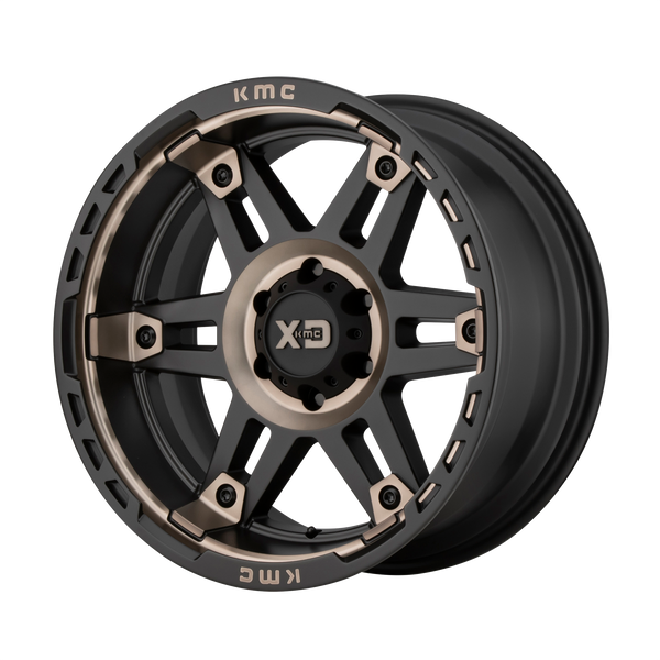 XD Series Wheels XD840 Spy Ii Satin Black with Dark Tint